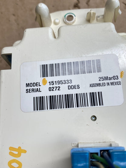 2003-2009 GMC Chevrolet Envoy Trailblazer Climate Control A/C Panel AI6504 DW4
