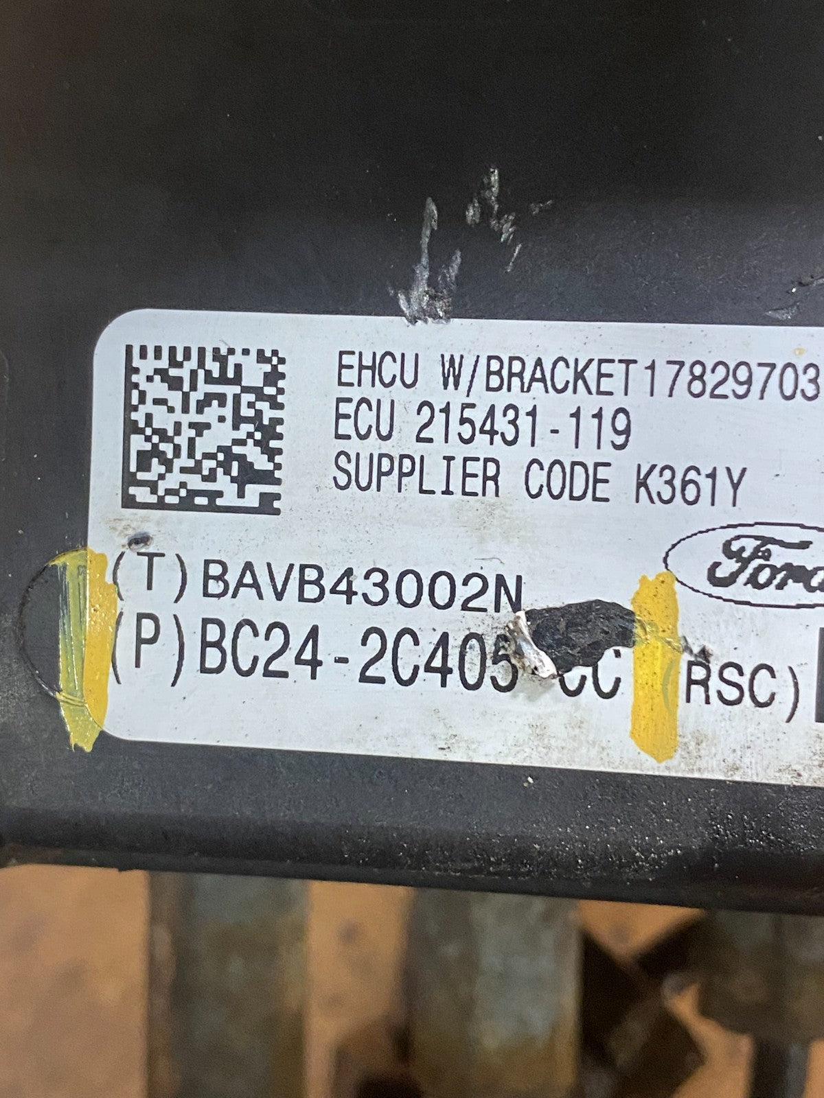 2011 - 2014 Ford E250 E350 Van  ABS Anti Lock Brake Pump Module Oem AB7139 DG6