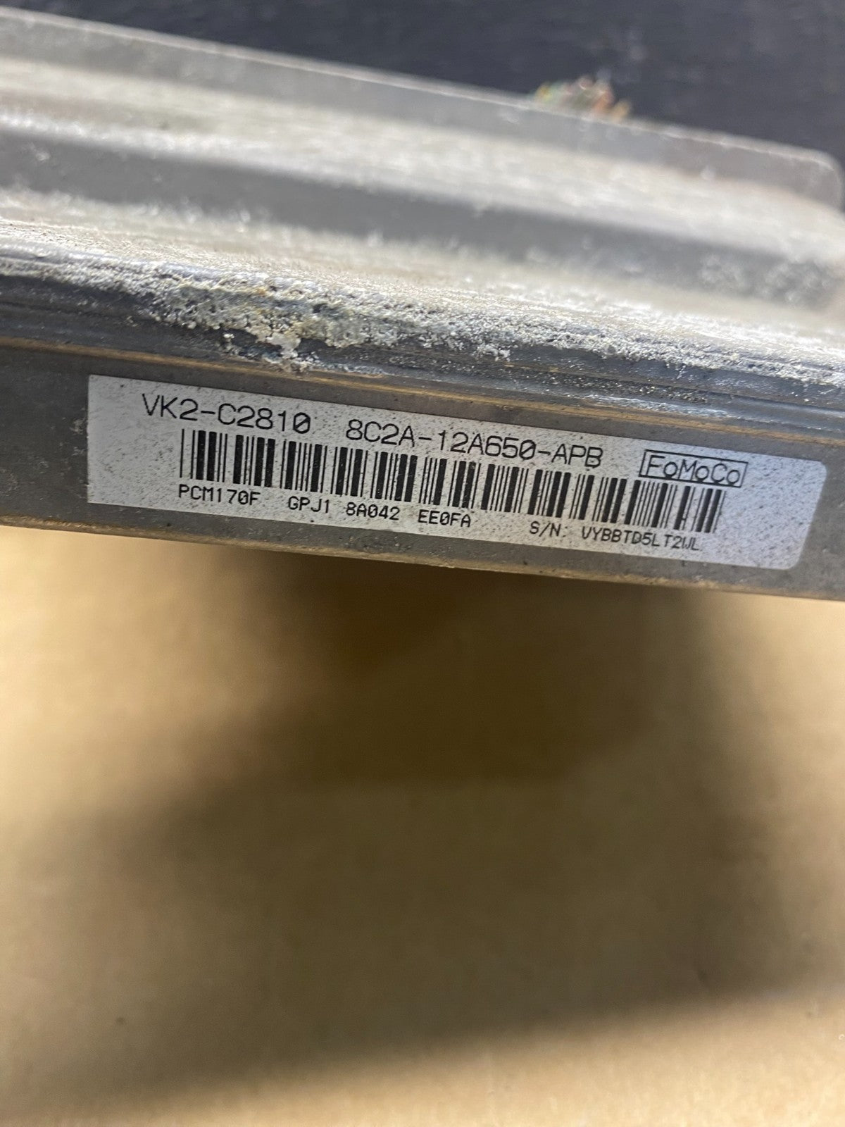 2008 Ford Van E-Series 5.4L Engine Control Module 8C2A-12A650-APB ECU AF6672 DW2