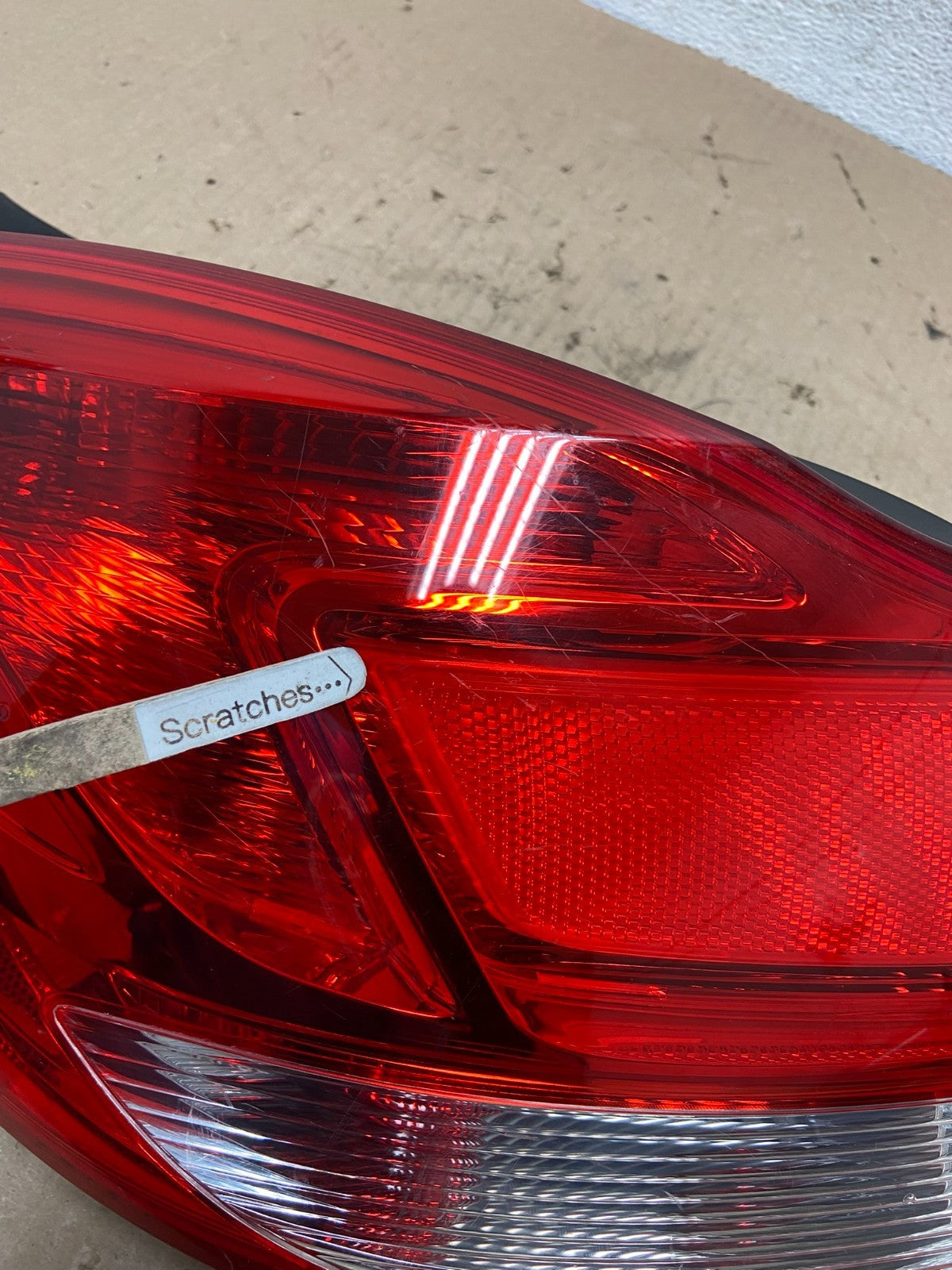 2011 2012 2013 Buick Regal Left Driver LH Side Tail Light AF4301 DW3