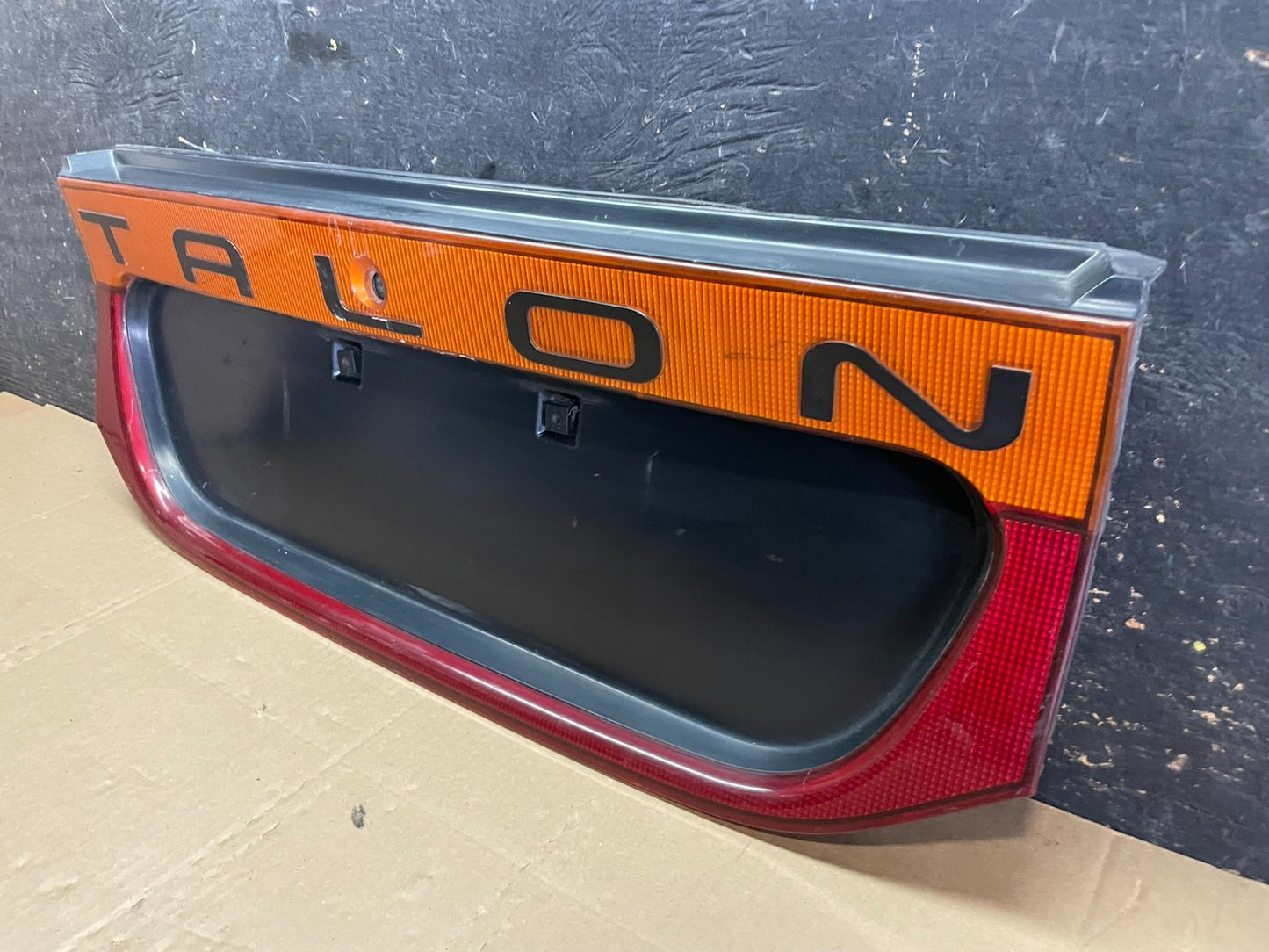 1995 to 1998 Eagle Talon Rear Finish License Plate Panel OEM Original  aa8825 DG2