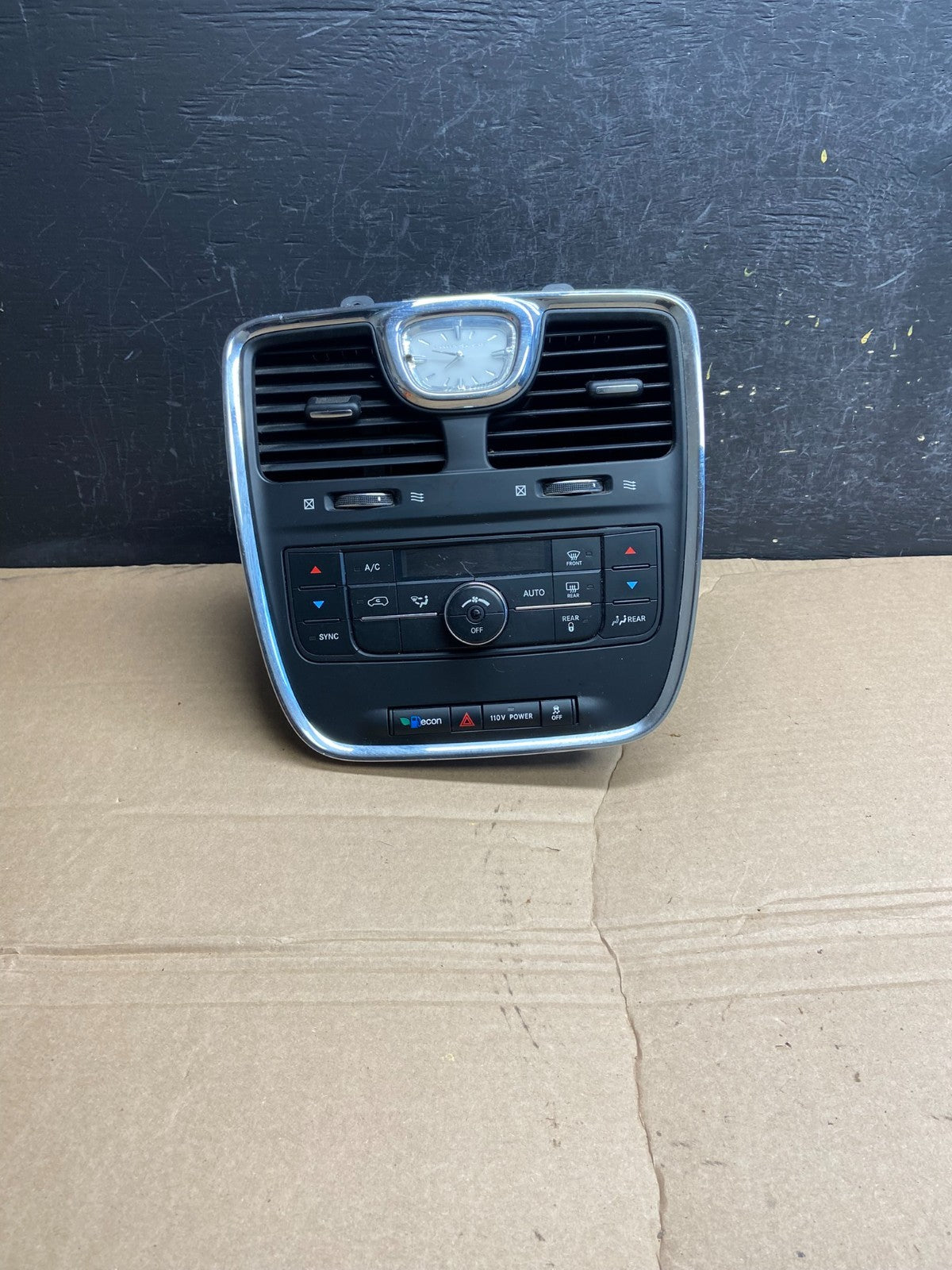 2011-2016 Chrysler Town Country Climate Control Panel Center Dash Trim AF1806 DG0