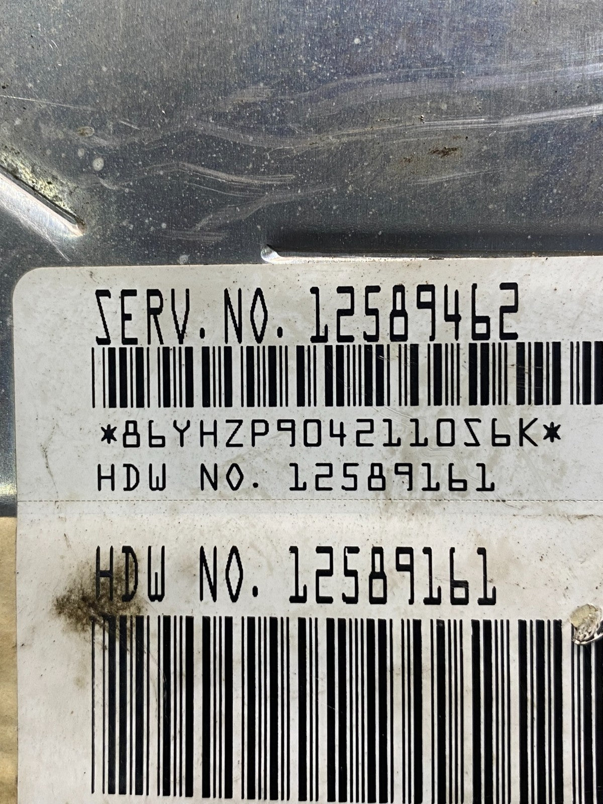 2005 Chevrolet Astro Ecu Engine Control Module Unit Ecm 12589462 AC8682 DG2