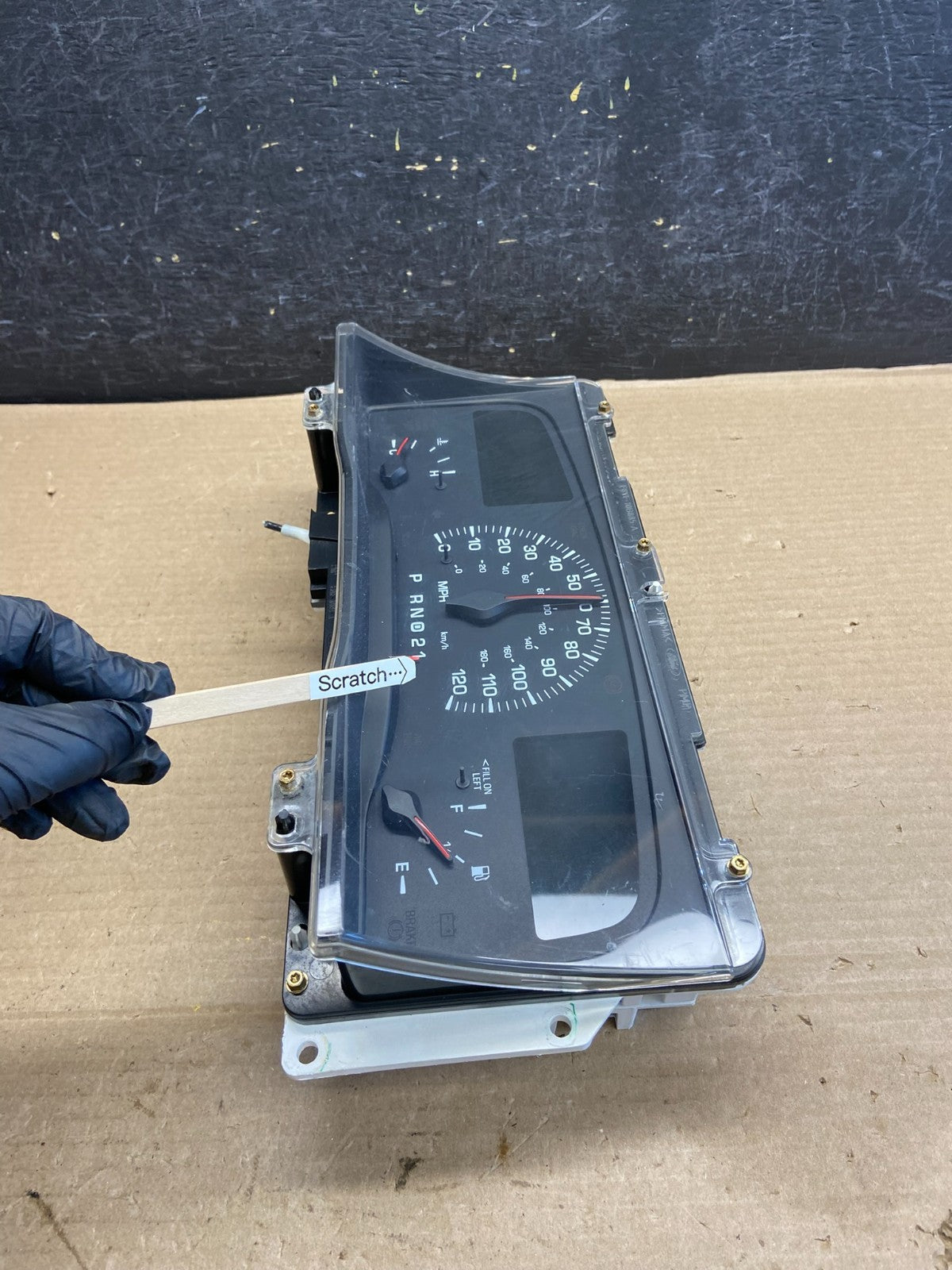 2000 to 2001 Lincoln Town Car Speedometer Gauge Cluster ah3495 DG2