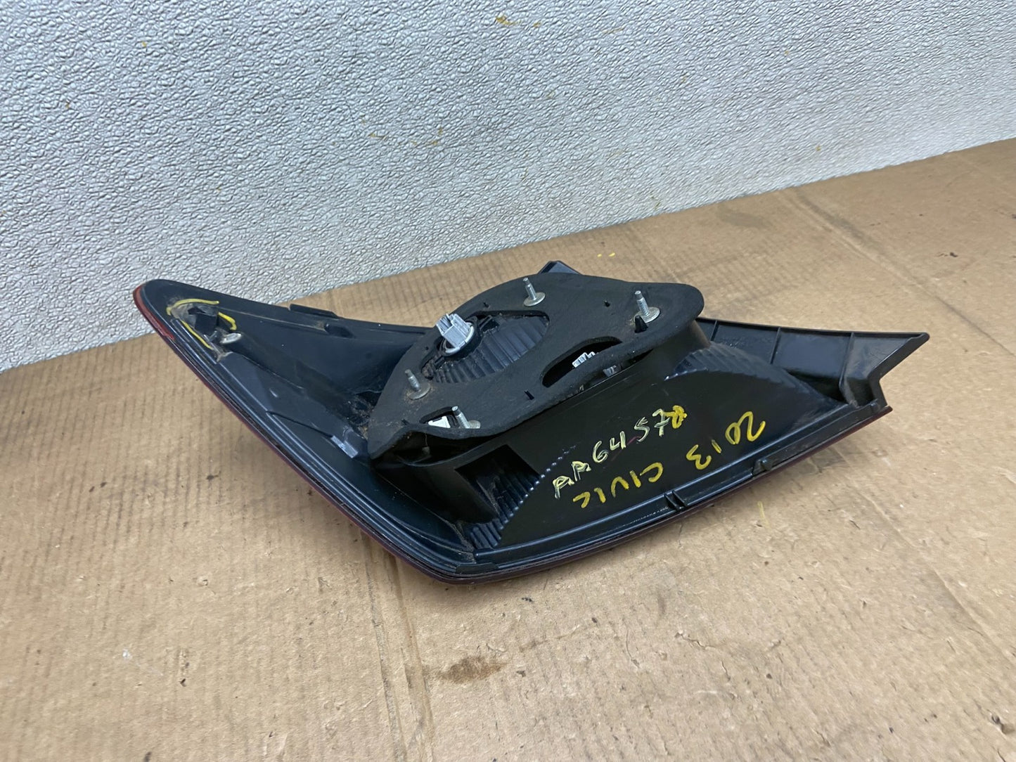 2013 to 2015 Honda Civic Sedan Right Passenger RH Side Tail Light Oem AA6457 DW6