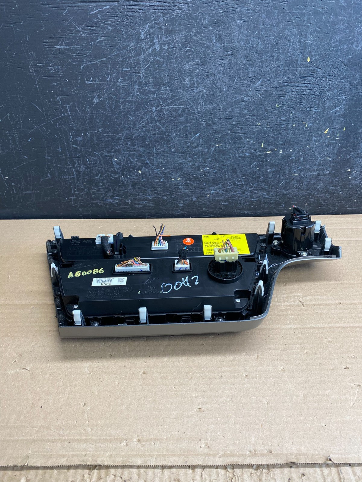2015 to 2017 Hyundai Sonata Ac Heater Climate Control AG0086 DG3