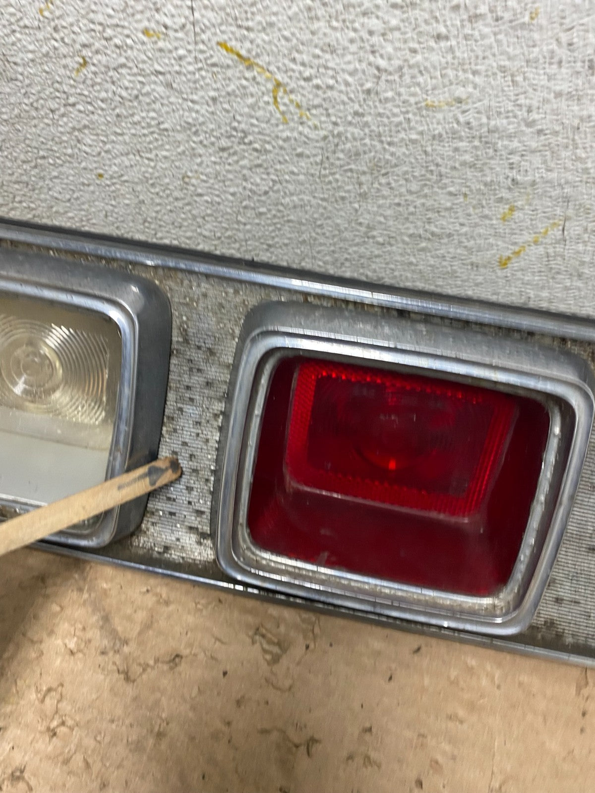 1964 Dodge Polara Left Driver Side Tail Light Trim Bezel OEM O9409 DG8