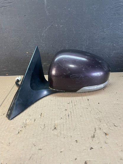 2009 to 2019 Toyota Mark X Left Driver Side Turn Signal Mirror AE06950