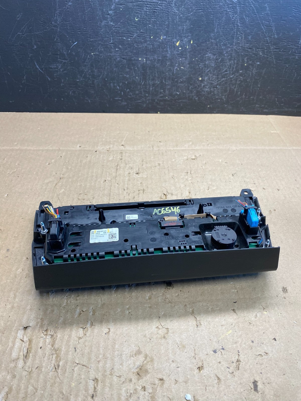 2011 - 2016 Bmw 528i Ac Heater Radio Panel Climate Control 9241241-01 AC6546 DG6