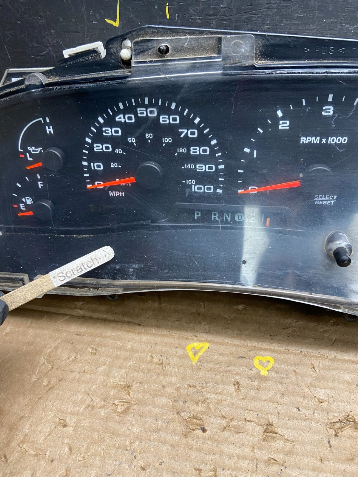 2000 2001 2002 Ford Expedition Speedometer Instrument Gauge Cluster Oem W3423 DG3