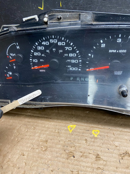 2000 2001 2002 Ford Expedition Speedometer Instrument Gauge Cluster Oem W3423 DG3