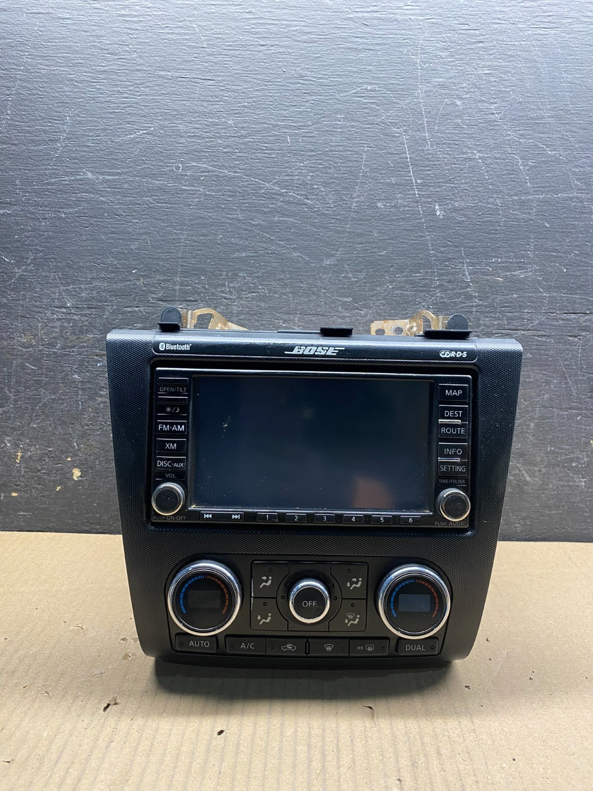 2010 to 2012 Nissan Altima Radio Cd Mp3 Player AUX Climate Control ai0380 DG0
