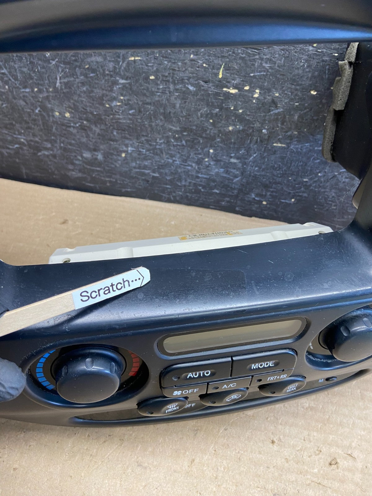 2005 to 2007 Toyota Sequoia AC Temp Heater Climate Control Bezel AH5270 DG1