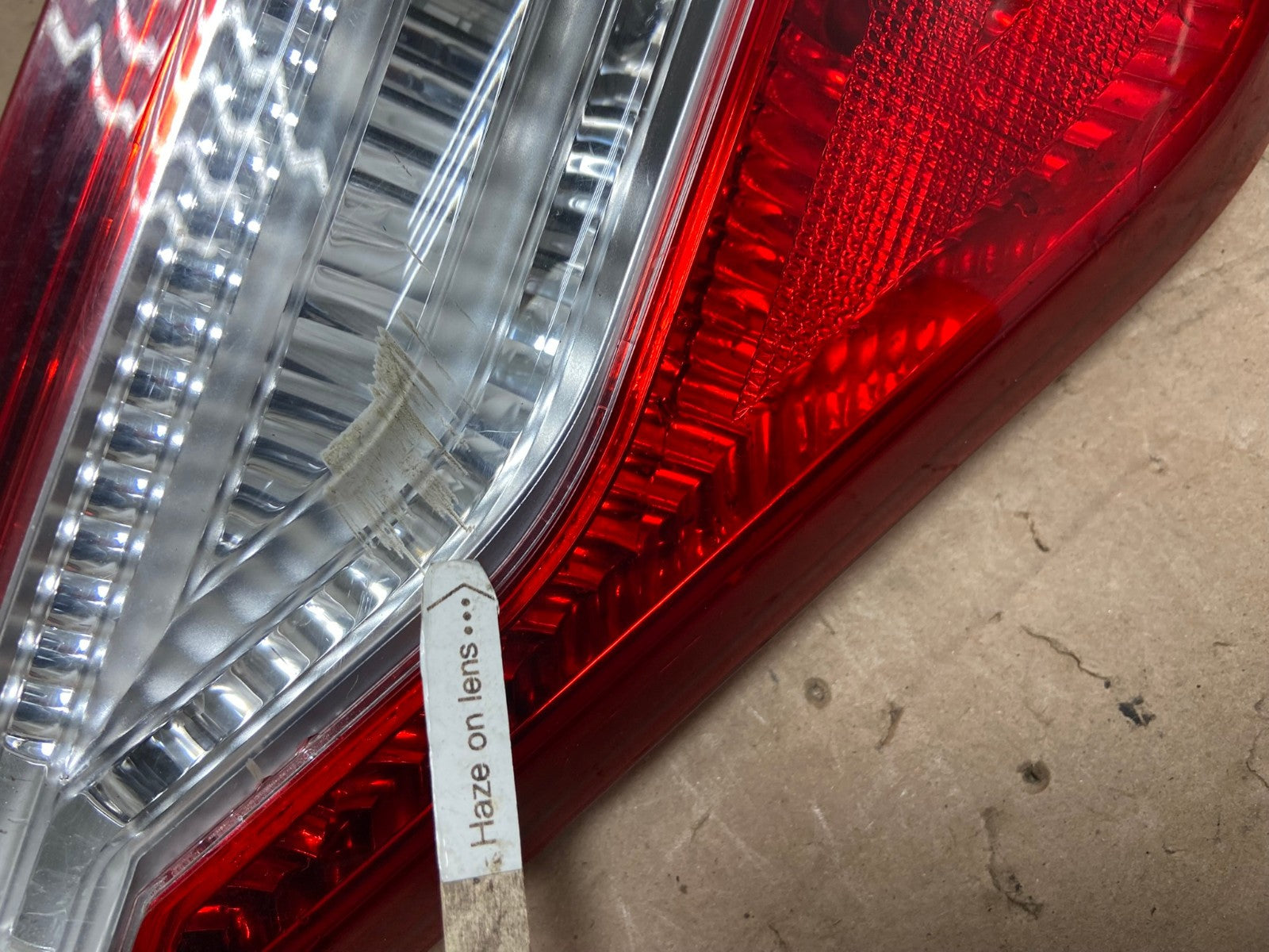 2011 - 2013 Honda Odyssey Inner Tail Light Right Passenger RH Side AG5527 LK4