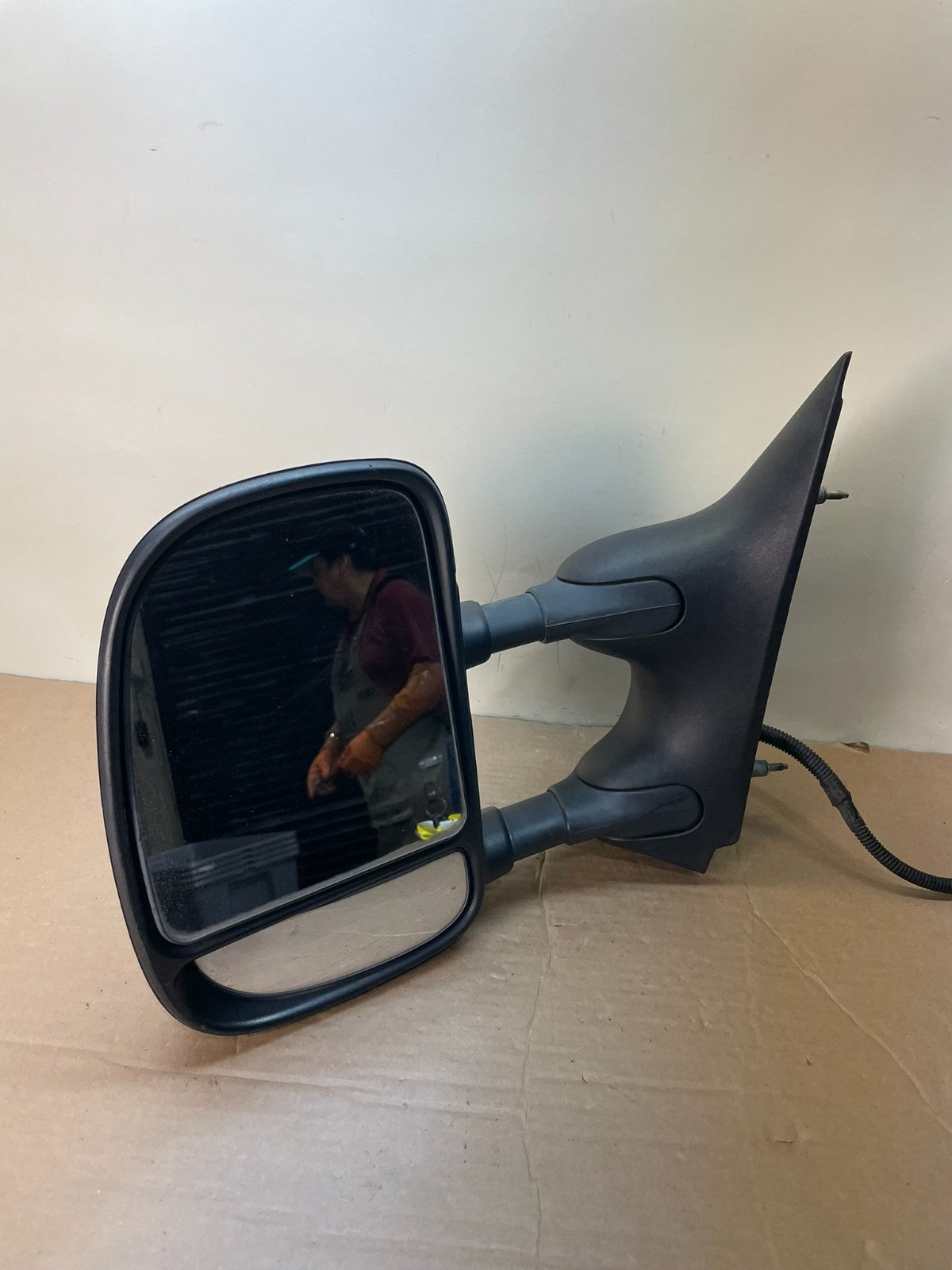 2009-2014 Ford E150 E250 Van Left Driver Door View Two Arm Mirror AI0443 DG2