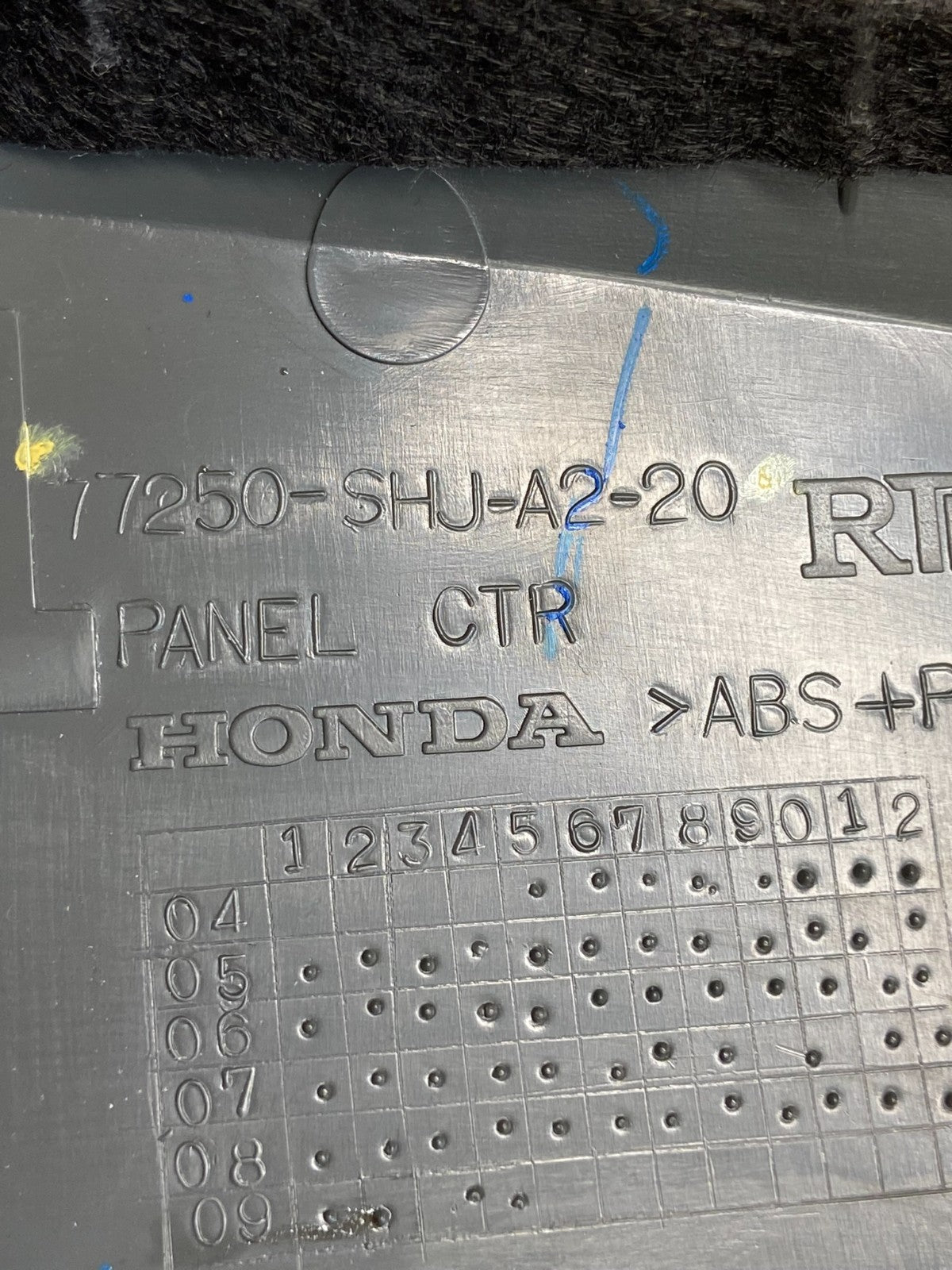 2005 to 2010 Honda Odyssey Radio Climate Control Dash Trim Bezel AG5062 DG5