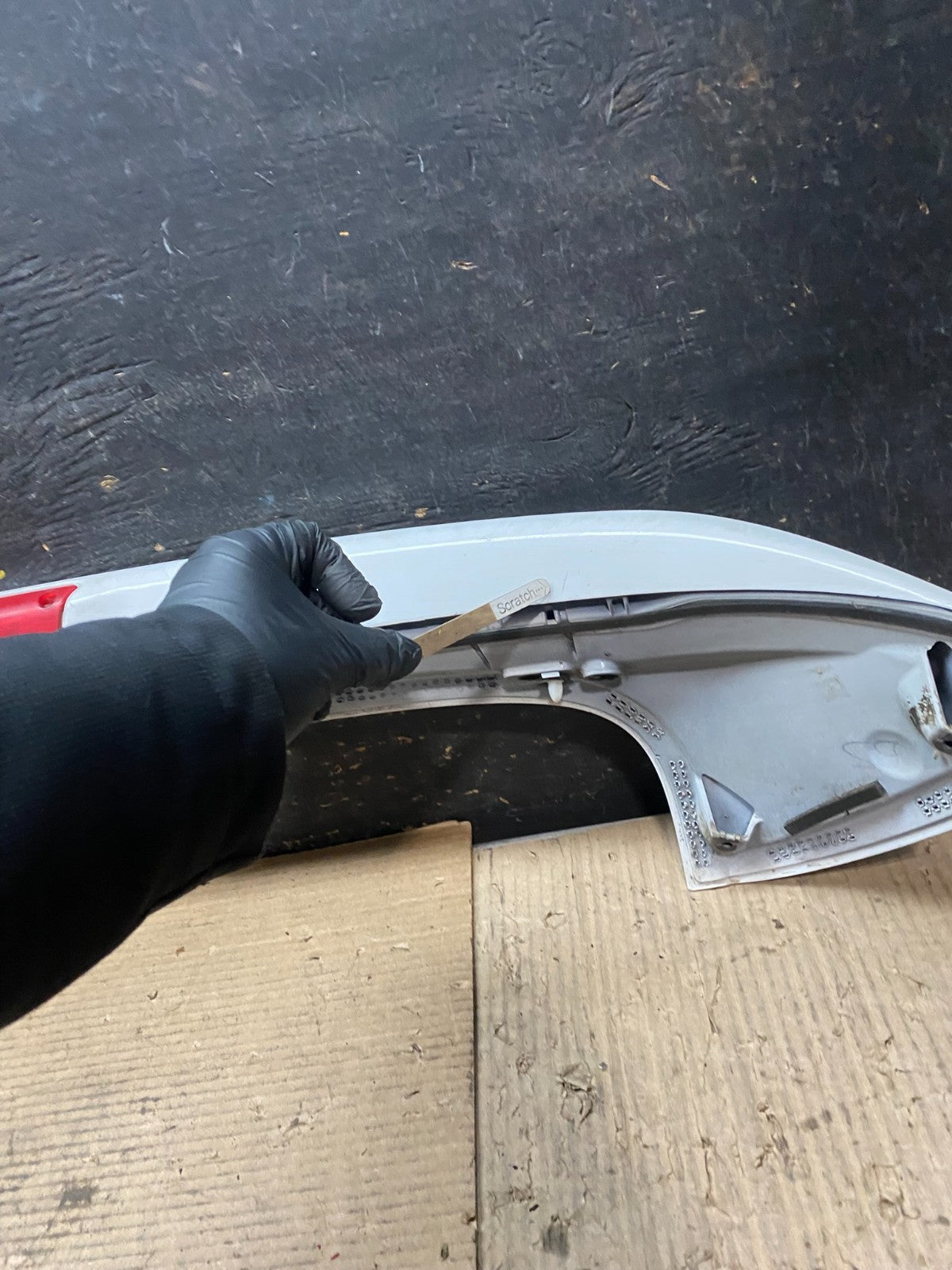 2011 to 2013 Ford Fiesta 5 Hatchback Rear Trunk Spoiler Oem V9510 DG12