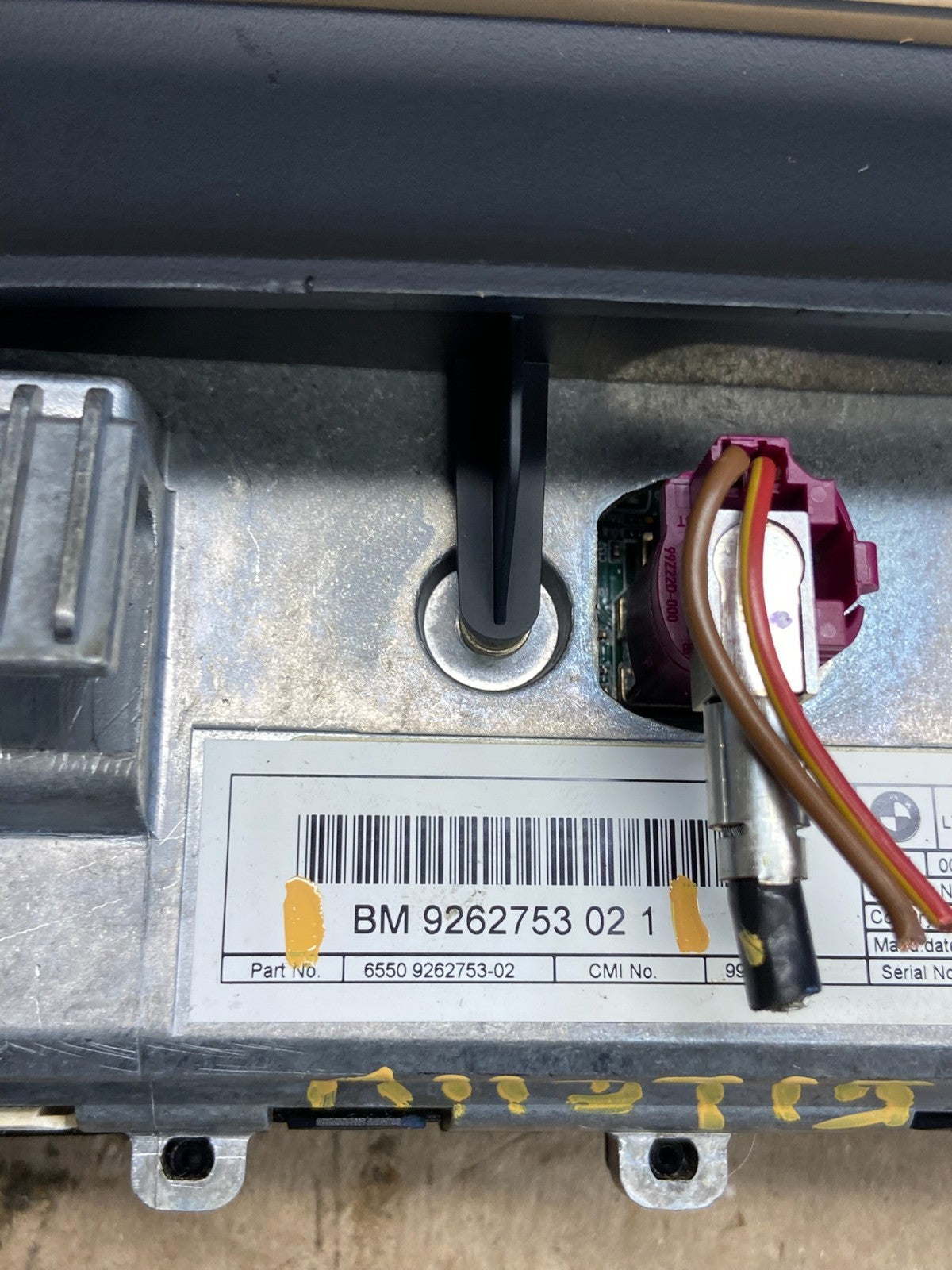 2012-2018 BMW F30 3 320i 328I Navigation Radio Info Display Screen AH3715 DG5