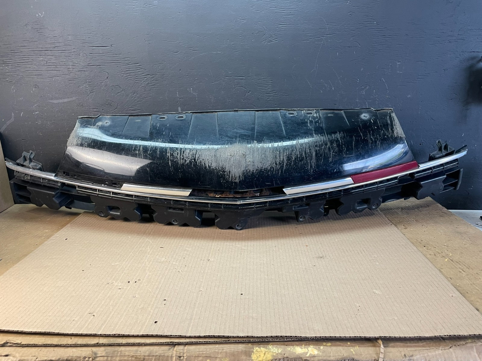 2013 to 2017 Cadillac XTS Rear Bumper Fascia Extension Black AC19800