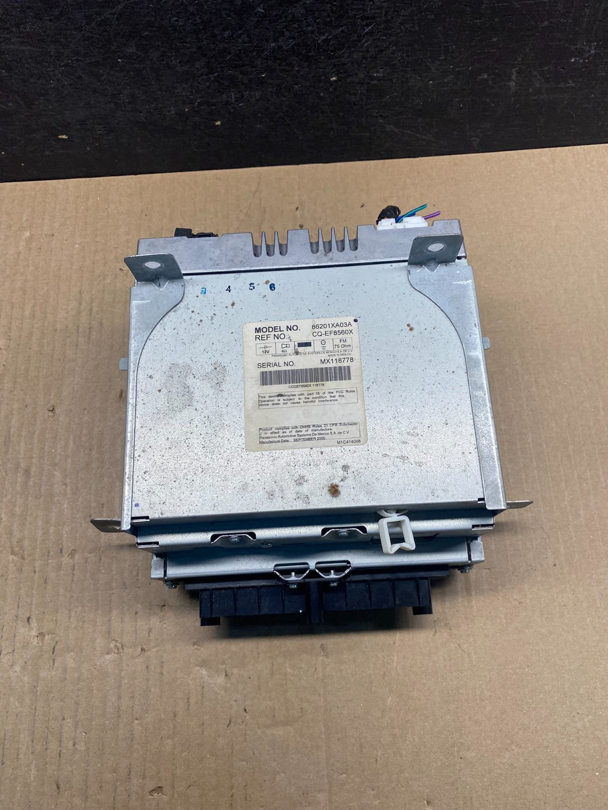2006 Subaru Tribeca CD Player Radio Receiver Control AG3970 DW3