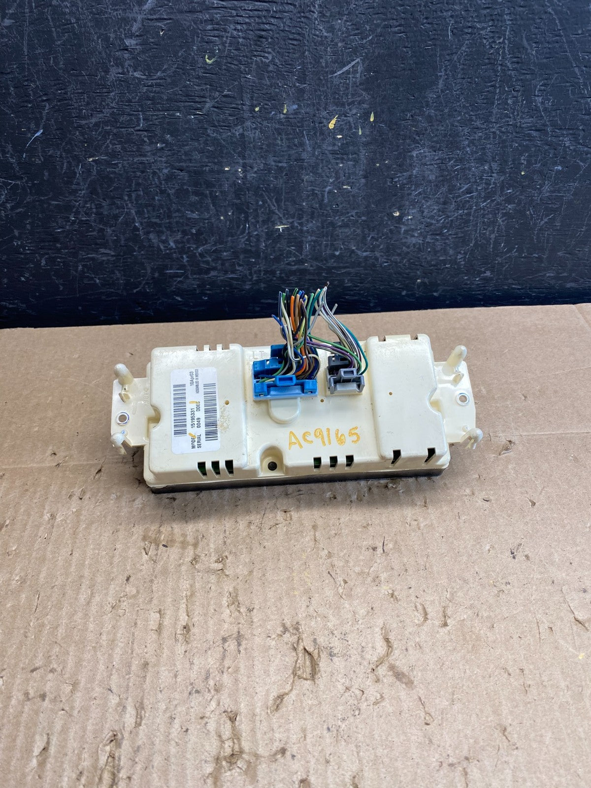 2003 to 2006 Chevrolet Silverado HVAC Heater Climate Control Module AC9432 DG4