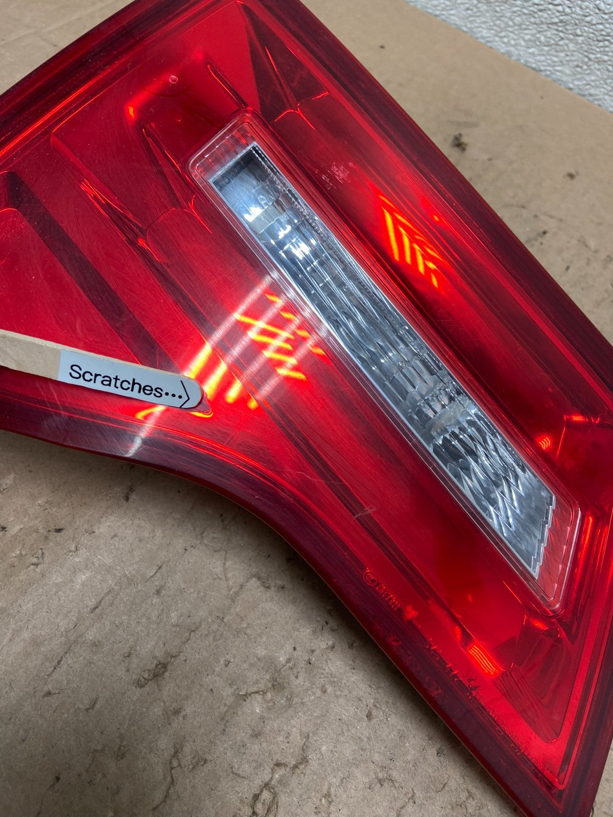 2007 2008 2009 Acura Mdx Left Driver Lh Side Inner Tail Light Oem Y3014 DW3