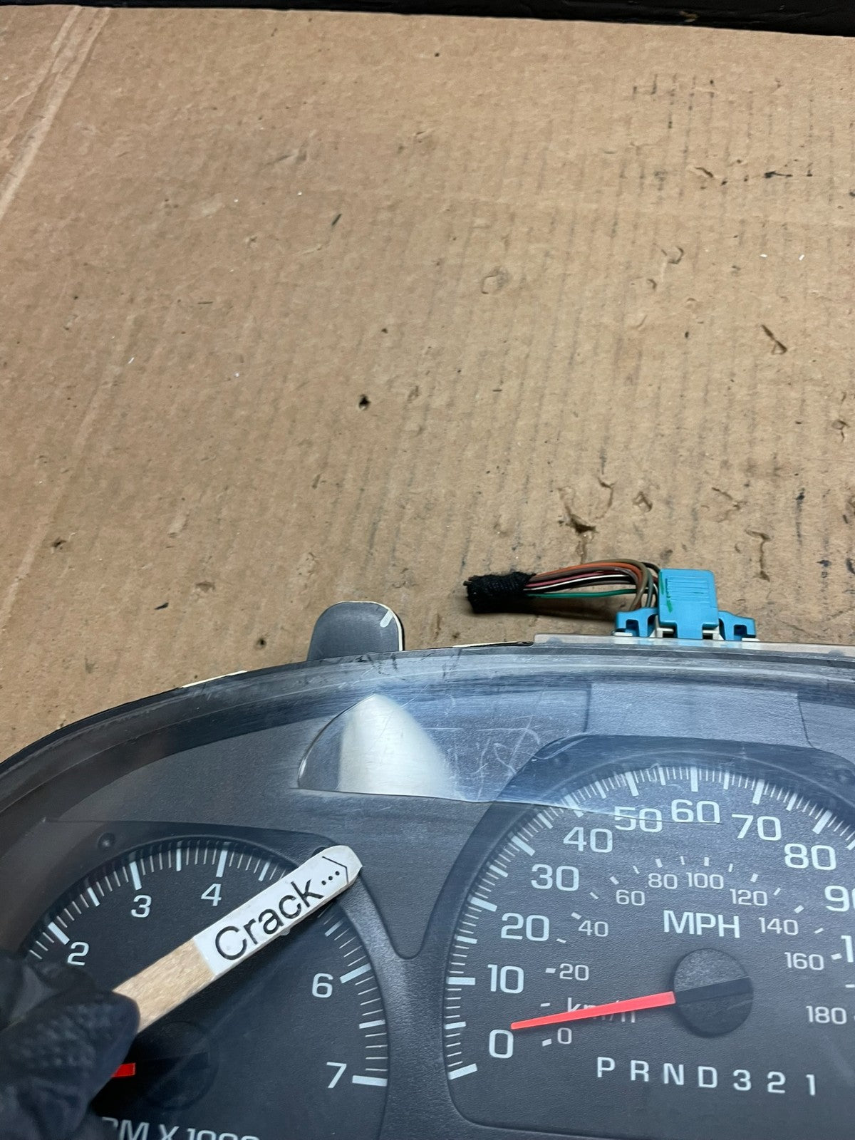 2006 2007 2008 Chevrolet Trailblazer Speedometer Cluster Gauge OEM ab7532 DG1