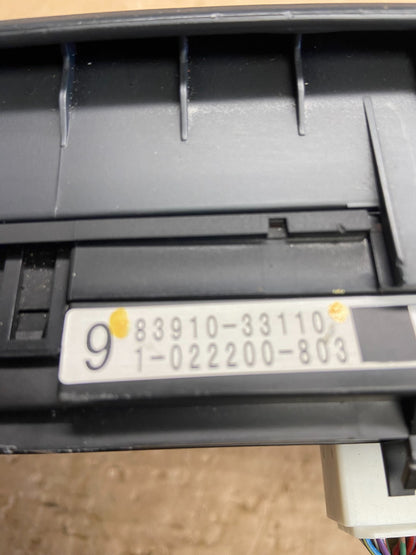 2005 2006 Toyota Camry Radio Center Console Air Vent Bezel Trim AG8559 DG5