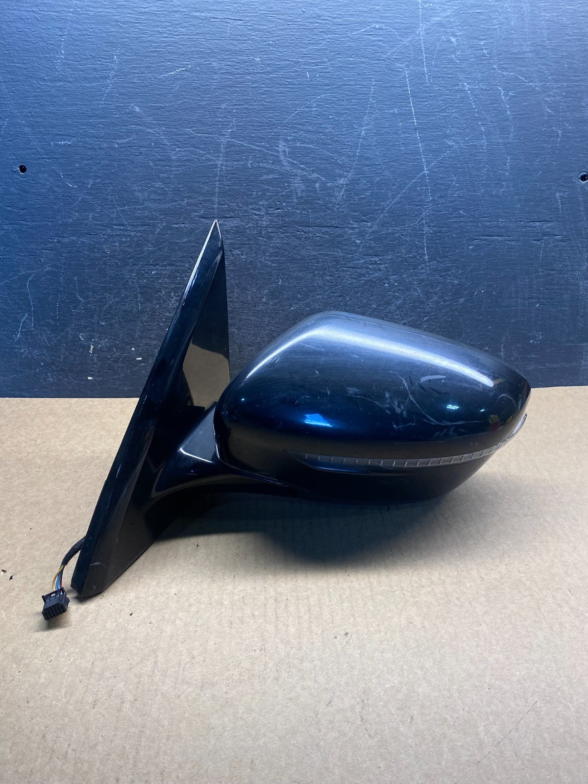 2017 to 2019 Nissan Pathfinder Left Driver Turn Sgn View Door Mirror AG7192 DG0