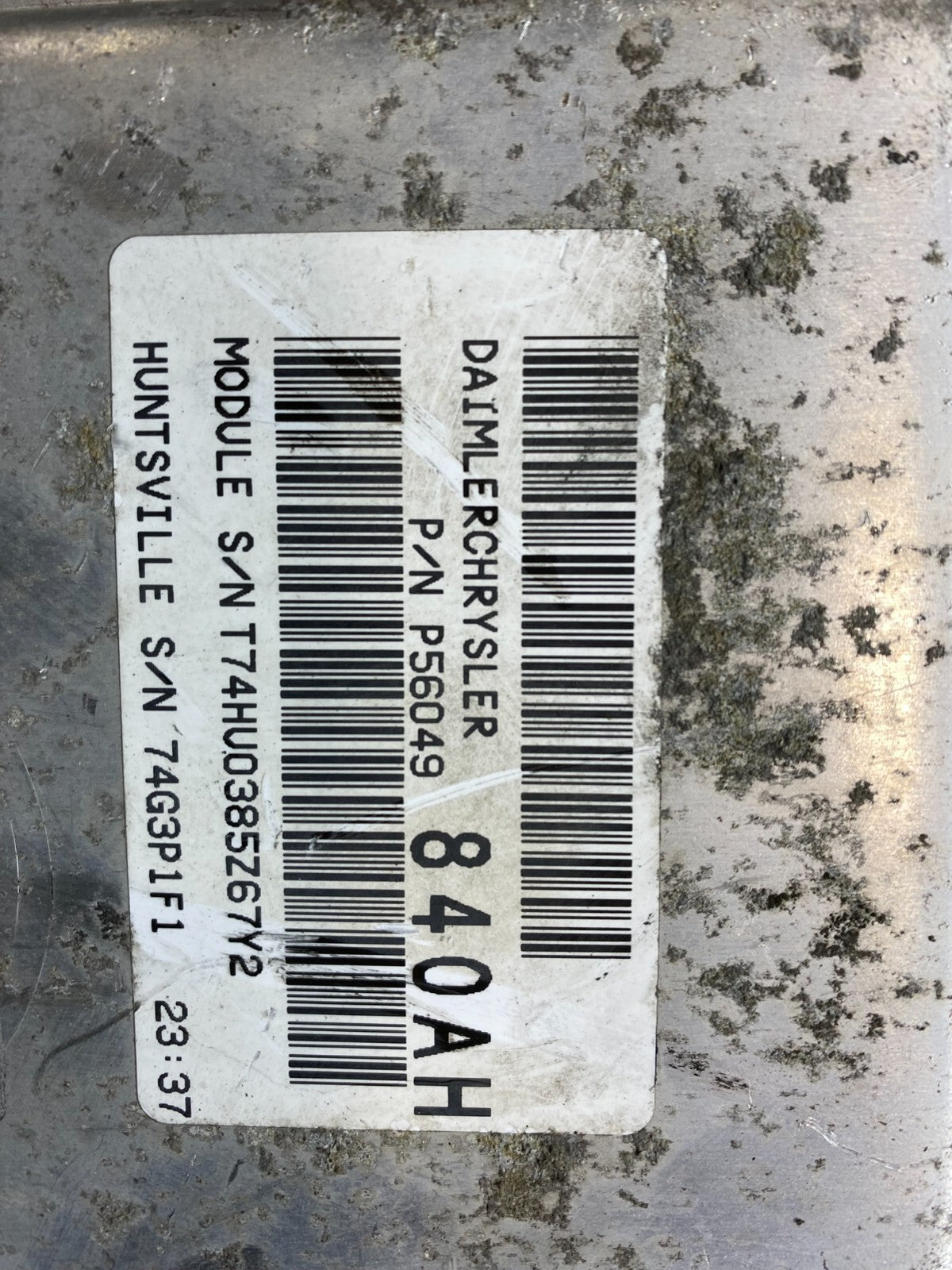 2005 Dodge Durango Jeep Grand Cherokee Tipm Fuse Box Relay Panel h3459 PS4