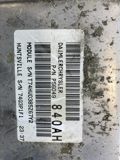 2005 Dodge Durango Jeep Grand Cherokee Tipm Fuse Box Relay Panel h3459 PS4