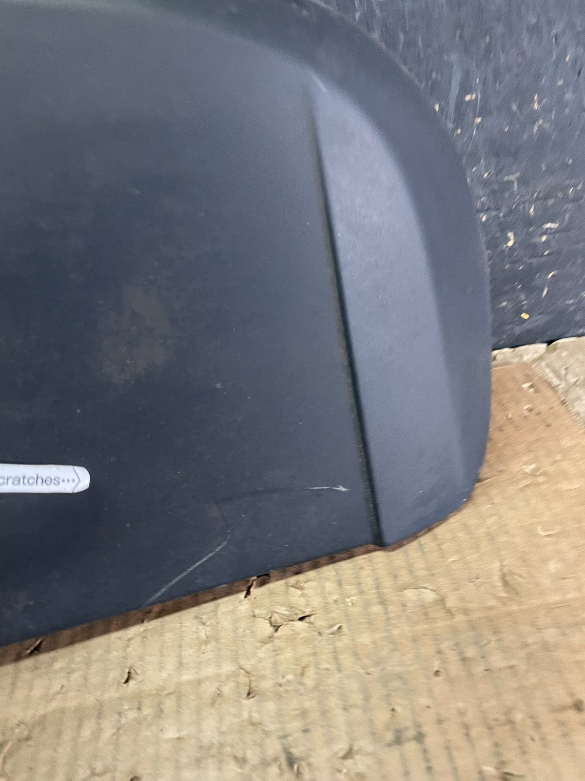 2007 to 2012 Hyundai Veracruz Spoiler Wing Black Oem Y6389 DG4