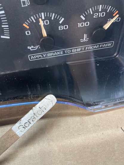 1995-1999 Silverado/Sierra/Yukon/Tahoe Speedometer Instrument Cluster ae3325 DG4