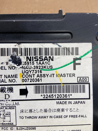 2009 - 2010 Nissan Murano Maxima Radio CD Navigation AD2164 DG5