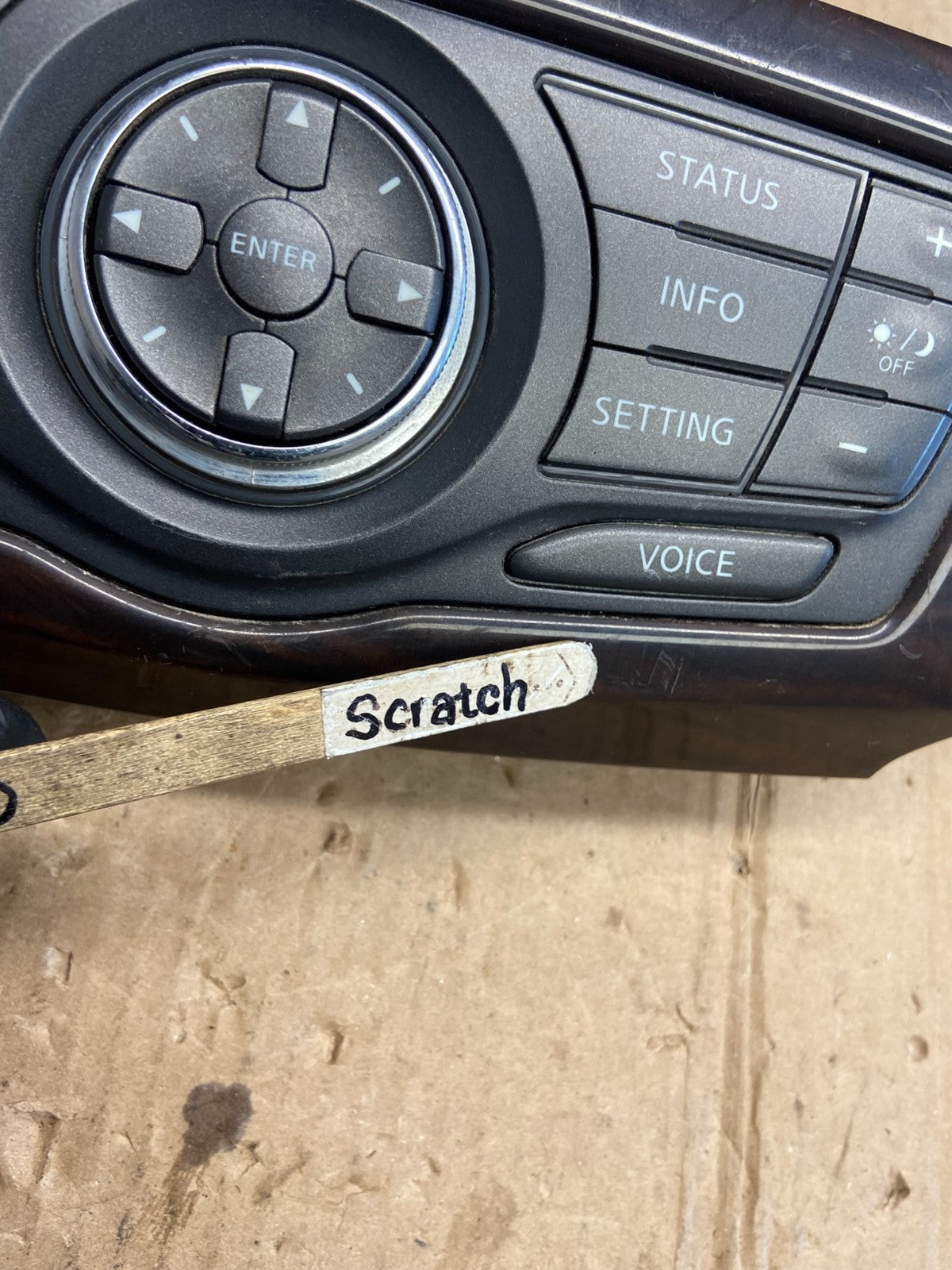 2013 to 2018 Nissan Pathfinder Radio Audio Climate Control AE3910 DG2