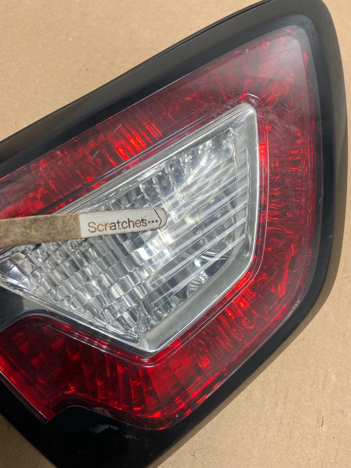 2013 to 2017 Chevrolet Traverse Left Driver LH Inner Tail Light AG5728 DW3