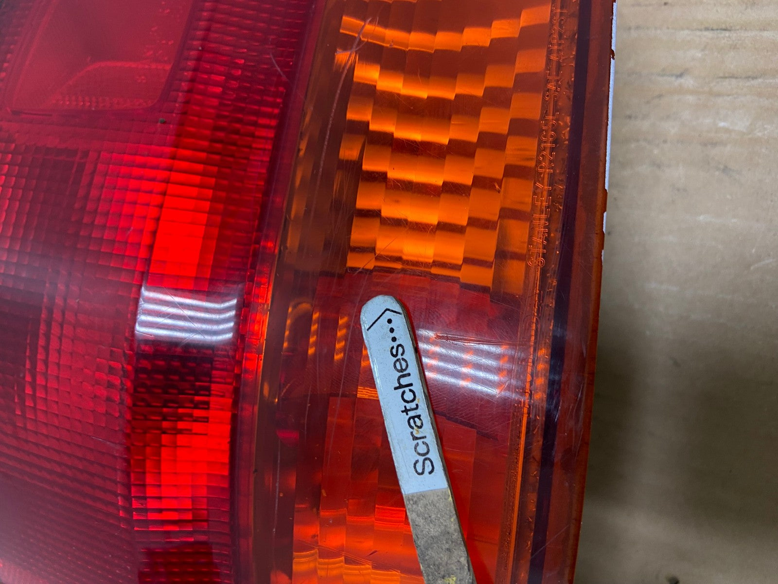 1999 2000 2001 Honda Odyssey Left Driver LH Side Tail Light AC7508 LK3