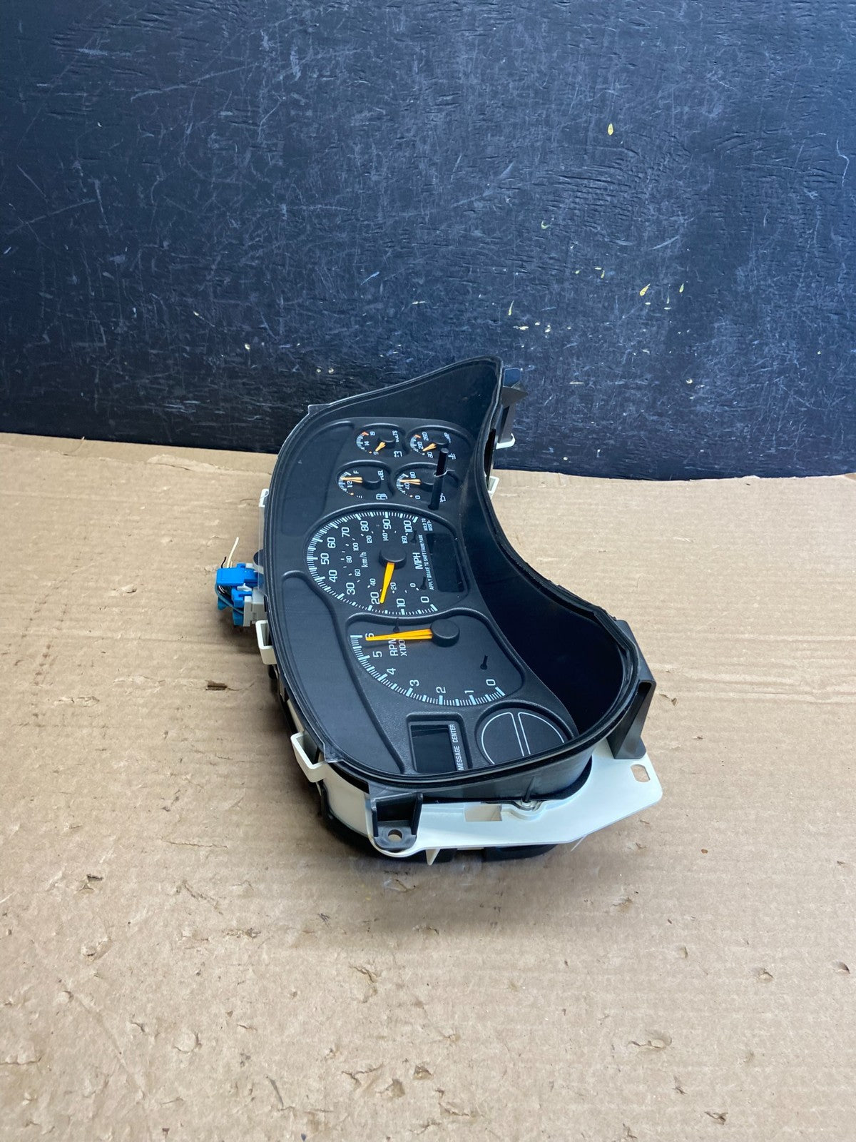1999 to 2002 Chevrolet Silverado Sierra Cluster Gauge Speedometer ECM AF2663 DG1