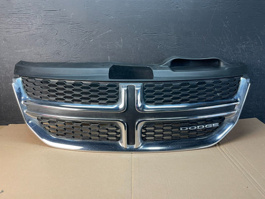 2011 to 2018 Dodge Journey Front Upper Chrome Grill Grille AD8321 DG0