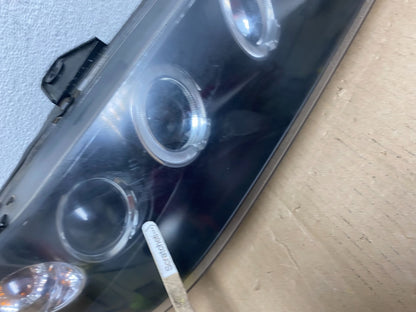1998-2002 Honda Accord Black Left+Right Set Side LED Black Headlights AE7257 DW3