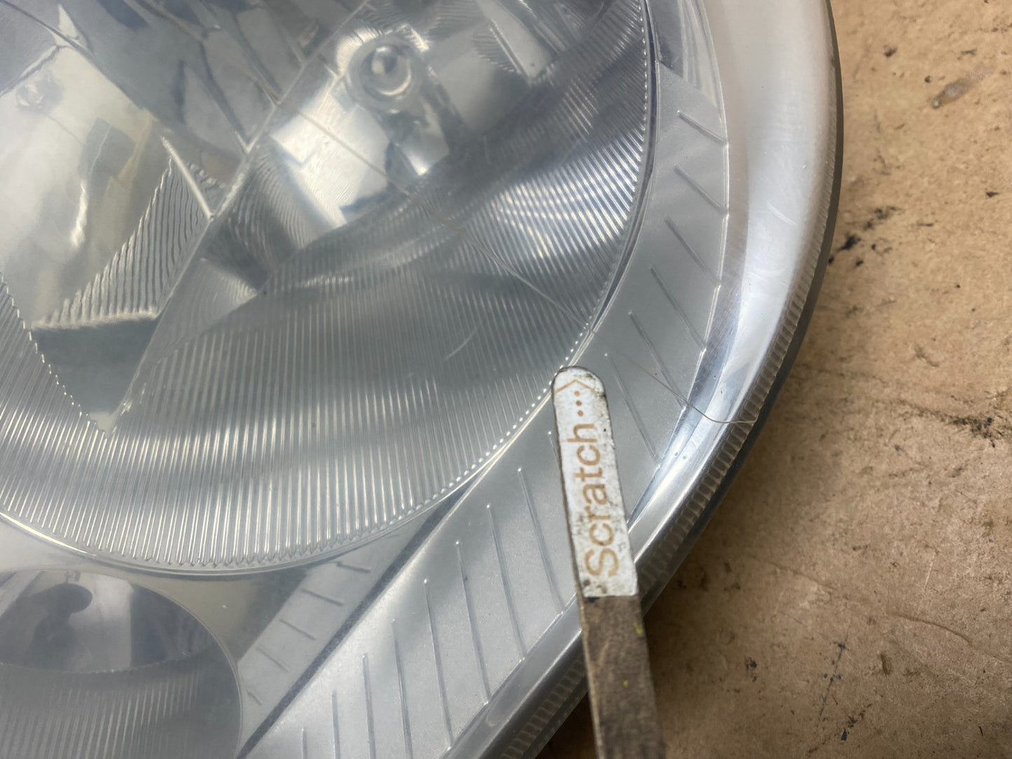 2007 to 2013 Mercedes Sprinter Headlight Left Driver Side Halogen Oem X5456 DW3