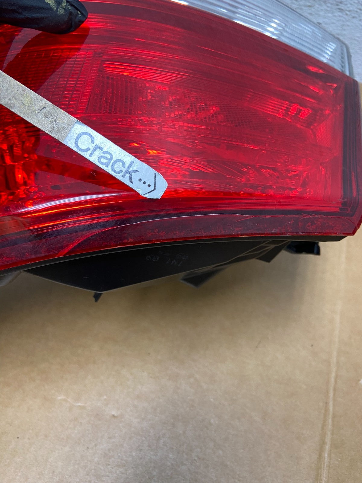 2010 to 2014 Subaru Legacy Right Passenger Rh Side Tail Light AD8868 DW4