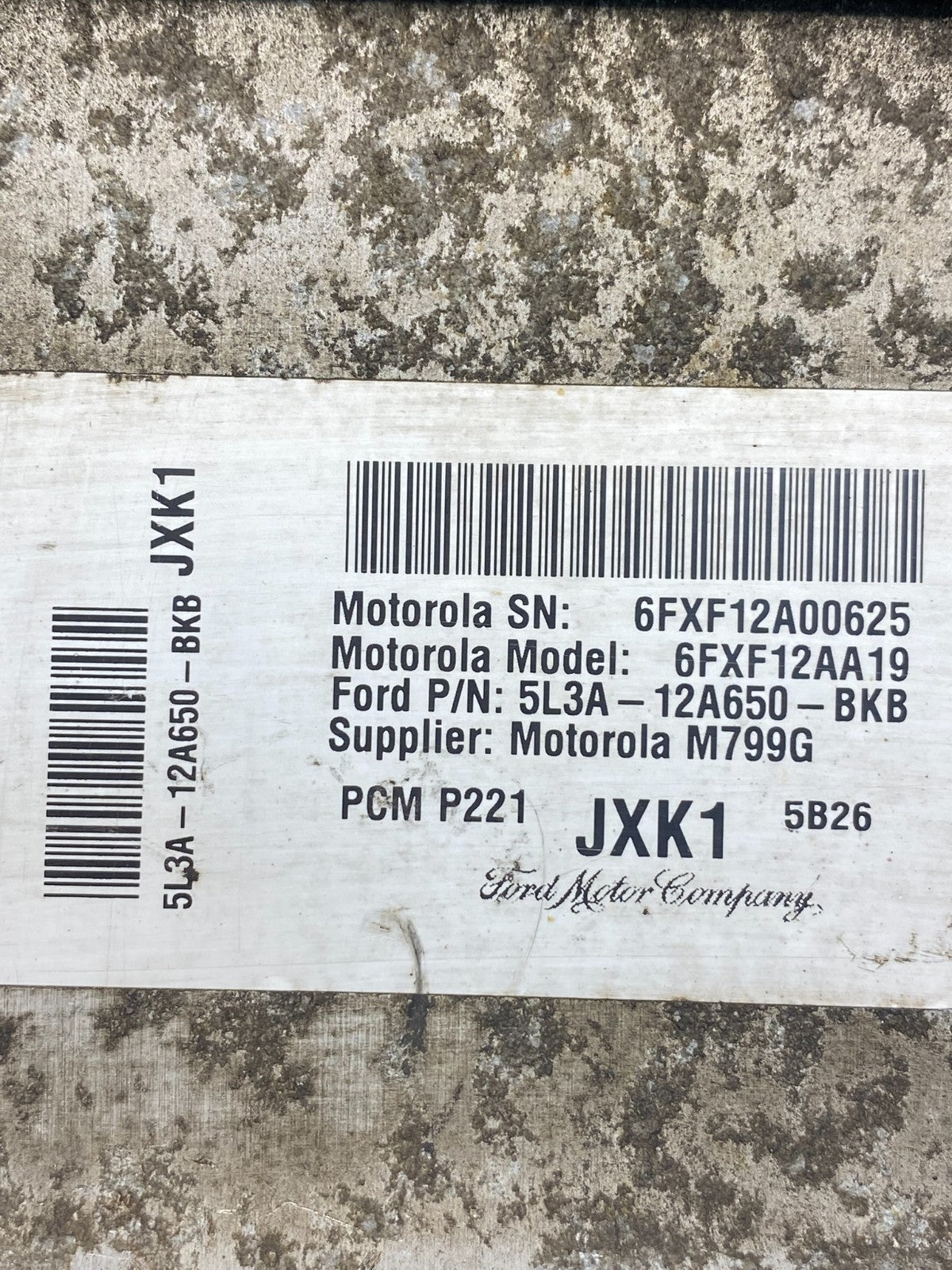 2005 Ford F-150 F150 4.2L Engine Control ECU Module 5l3a-12a650-bkb AD7549 DG2