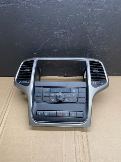 2011-2013 Jeep Grand Cherokee Center Radio Climate Control Bezel Vent AC6705 DG0