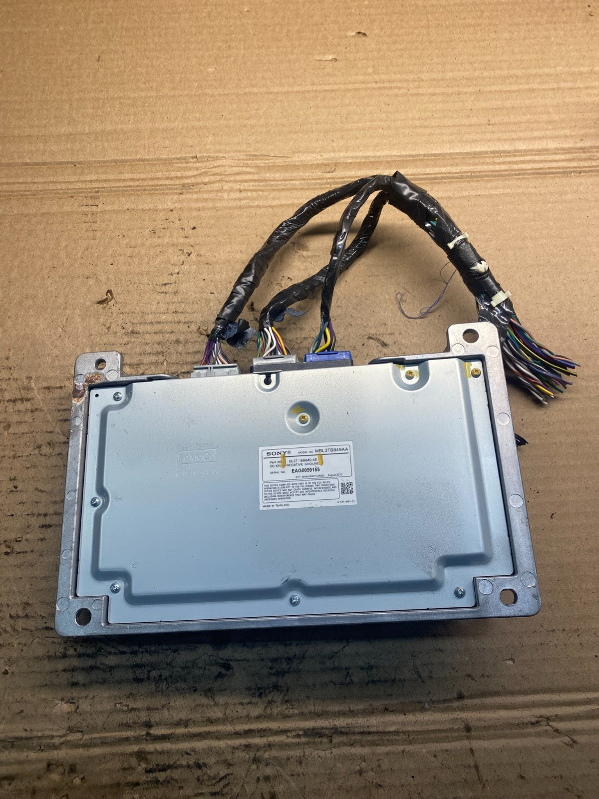 2010 2011 2012 Ford Fusion Sony Radio Stereo Amplifier Amp aa3296 DG1