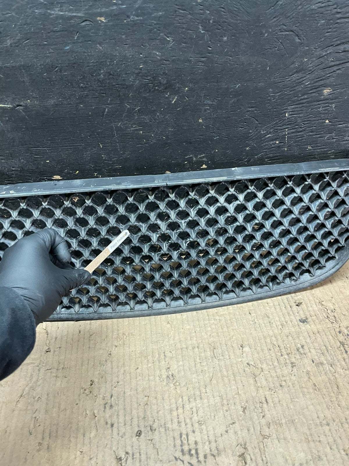 2002 to 2003 Nissan Maxima Front Grill Glossy Black Honeycomb Mesh U6063 PS4
