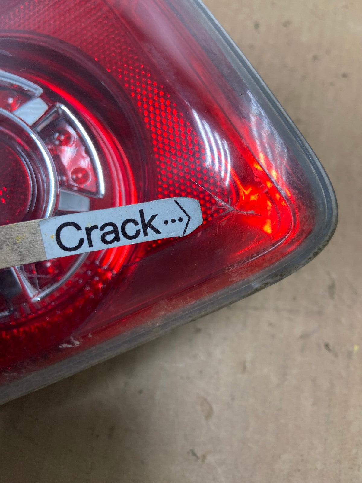 2007 to 2012 GMC Acadia Left Driver Lh Side Tail Light Inner AD2815 LK4