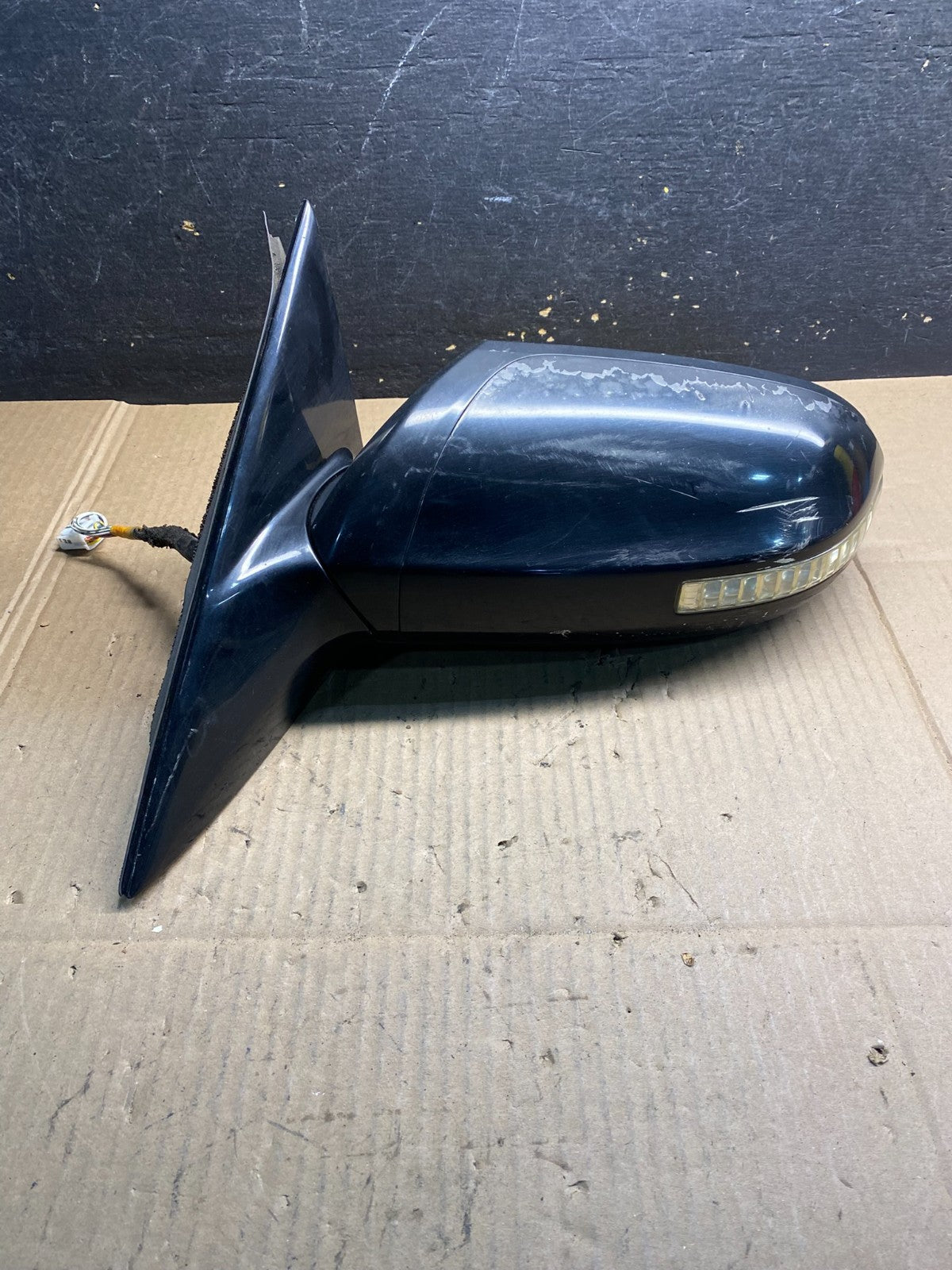 2009 to 2014 Nissan Maxima Left Driver Side View  Door Trn Sig Mirror AB0598 MS0