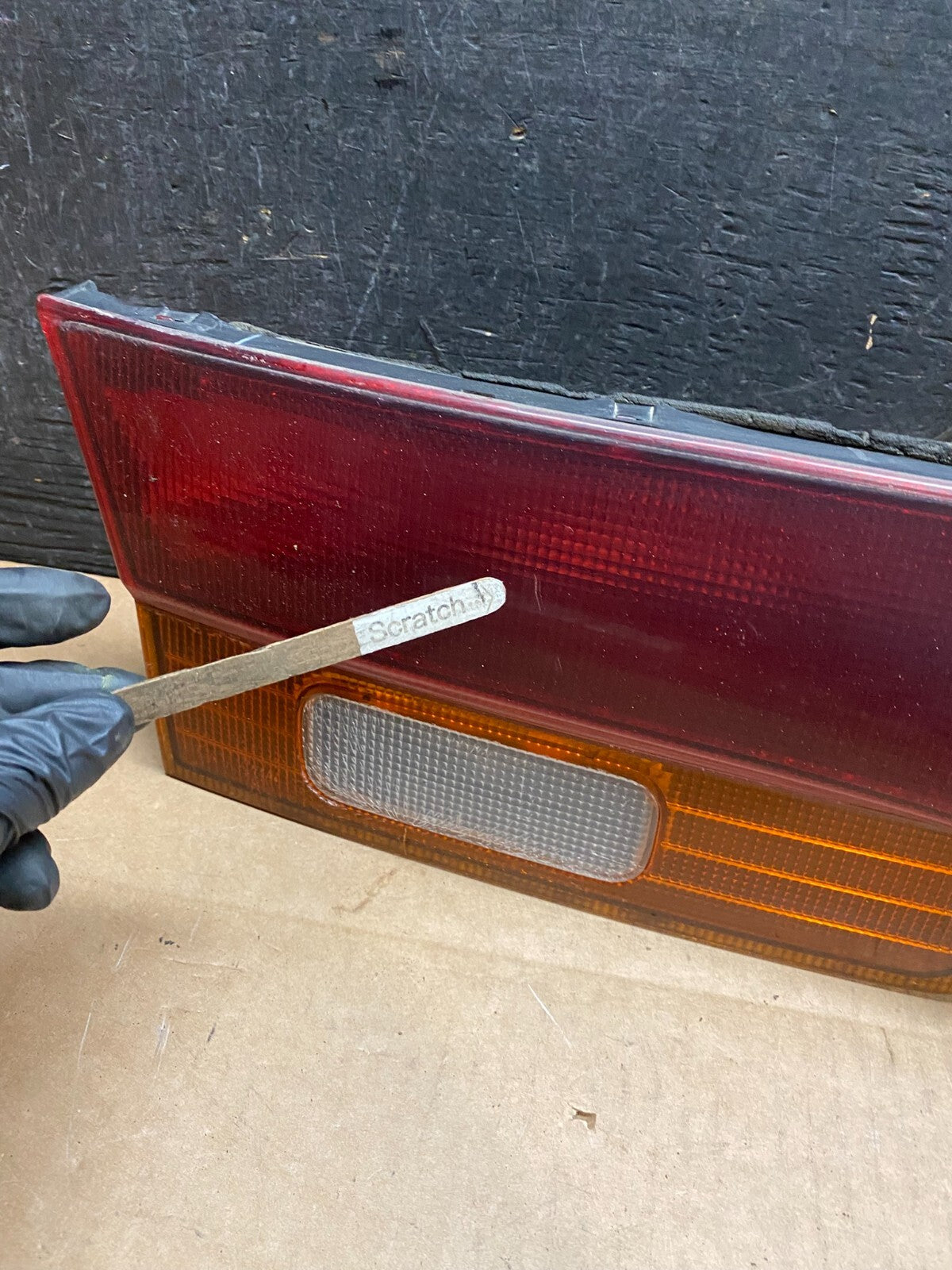1995 to 1996 Subaru Legacy Wagon Trunk Mounted Center Tail Light Panel J3854 DG3