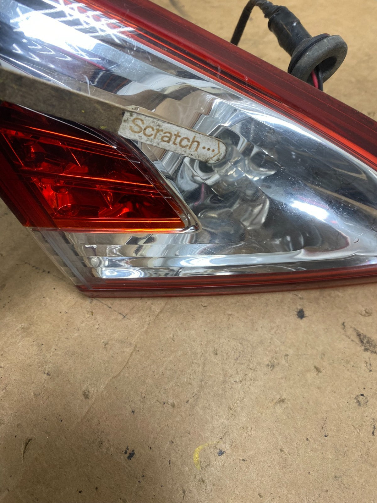 2011-2014 Nissan Murano Left Driver Lh Side Inner Tail Light Oem X5138 DW4